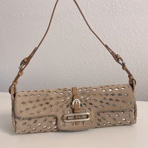 Authentic Jimmy Choo tan Couchette